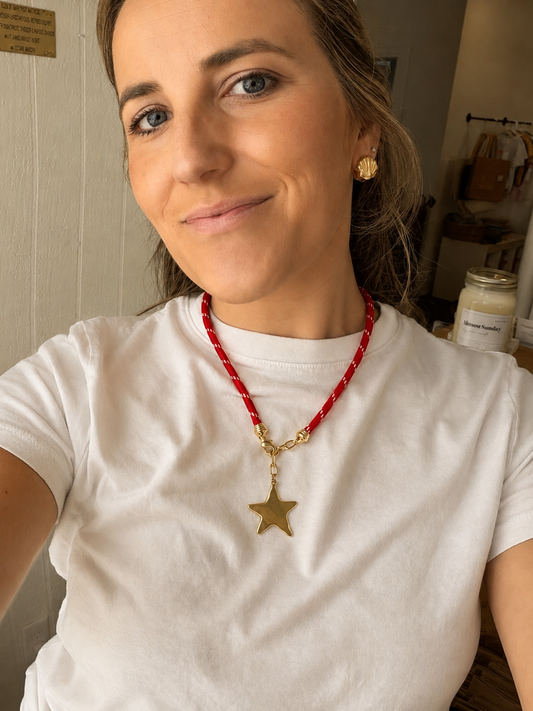 Stars and Stripes Necklace Simply Korena