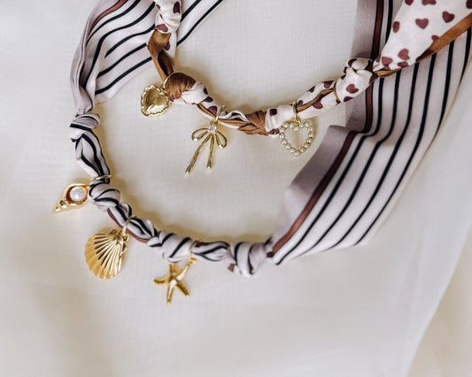 Seaside Scarf Necklace Simply Korena