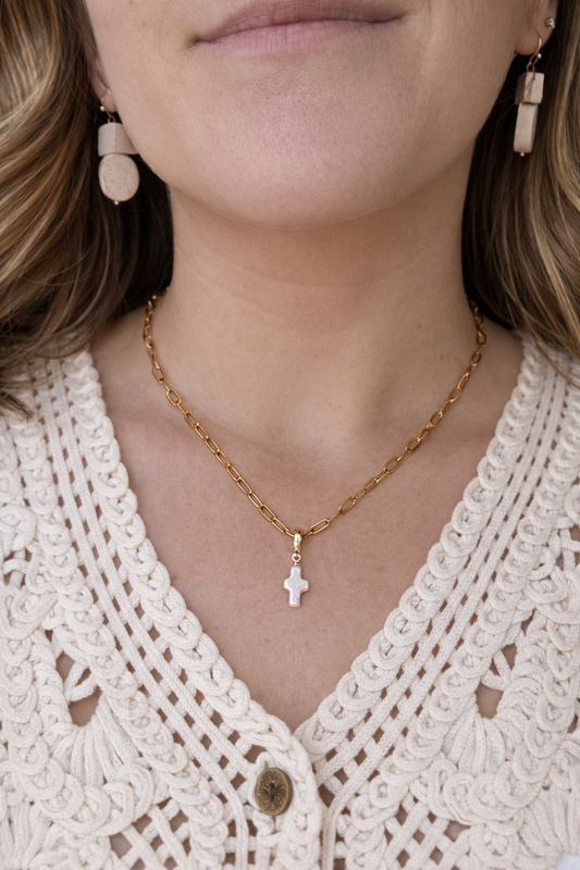 The Beloved Pearl Cross Simply Korena