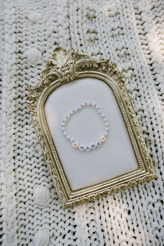 Personalized Daisy Mommy and Me Bracelet Set Simply Korena