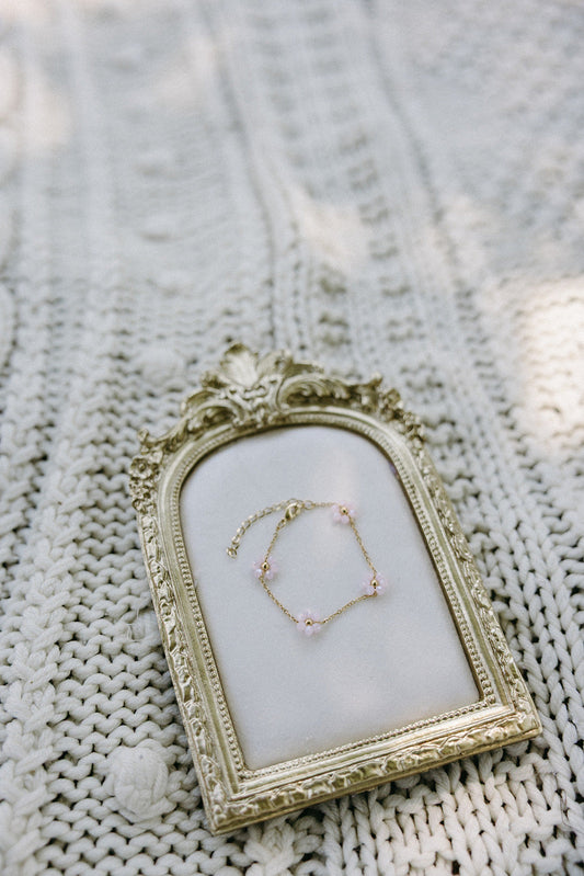 Little Girls Daisy Chain Bracelet (Adjustable) Simply Korena