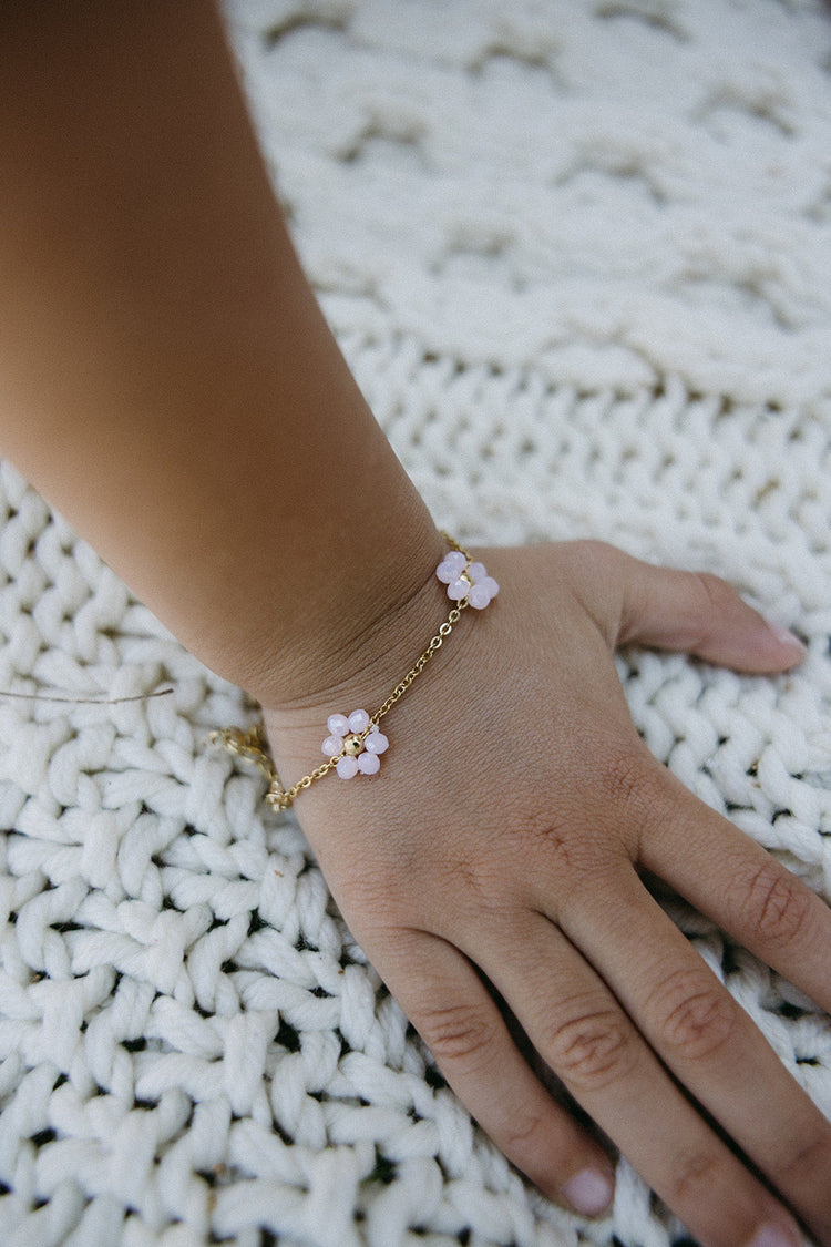 Little Girls Daisy Chain Bracelet (Adjustable) Simply Korena