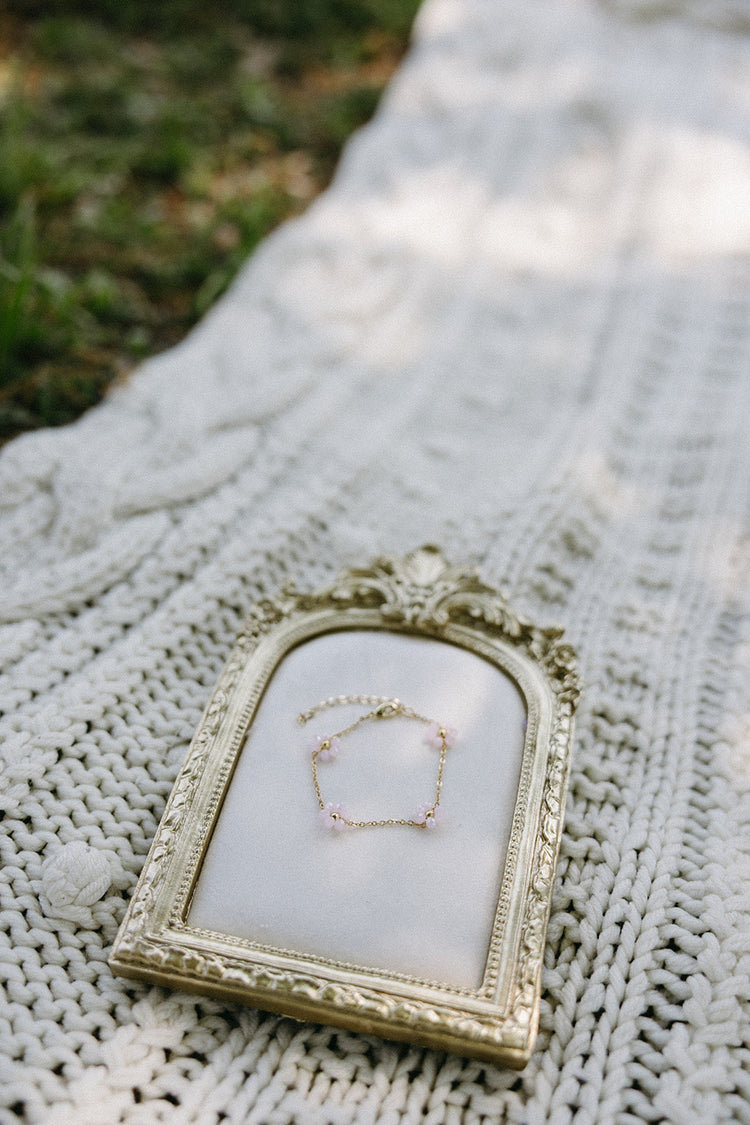 Little Girls Daisy Chain Bracelet (Adjustable) Simply Korena