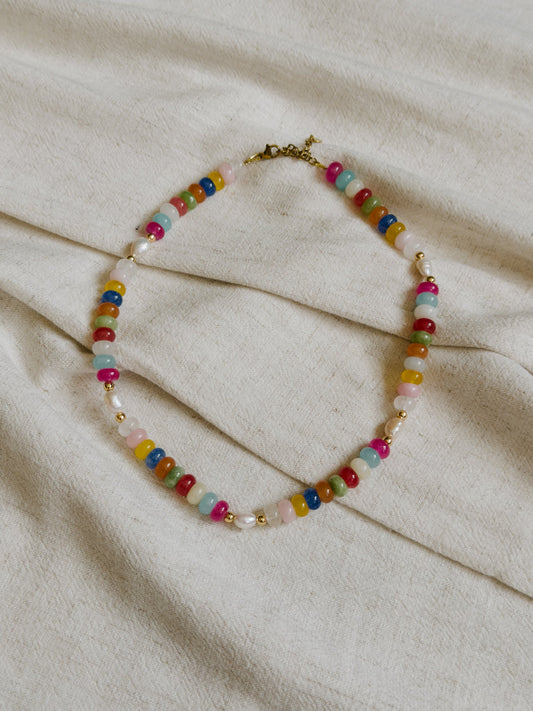 Soleil Beaded Necklace Simply Korena