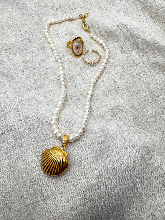 The Wind & Waves Charm Necklace – A Reminder of His Peace Simply Korena