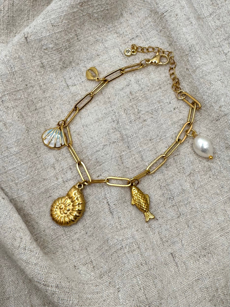 Through the Waters Charm Bracelet – A Symbol of Faith & Protection Simply Korena