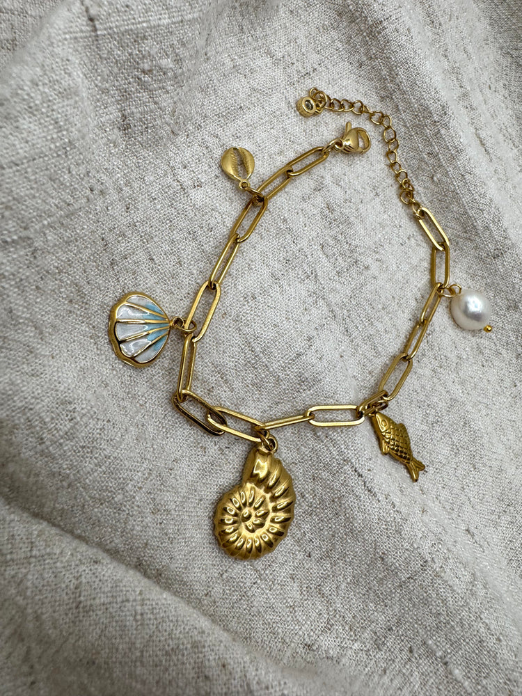 Through the Waters Charm Bracelet – A Symbol of Faith & Protection Simply Korena