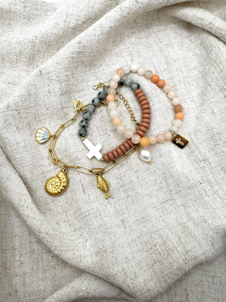 Through the Waters Charm Bracelet – A Symbol of Faith & Protection Simply Korena