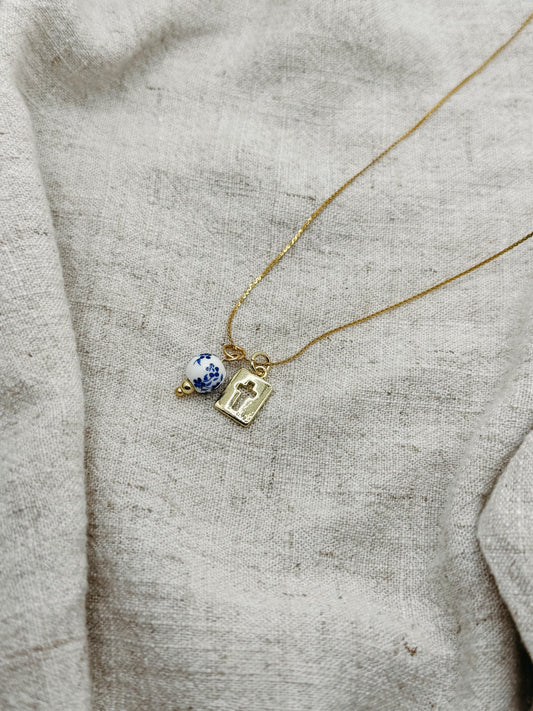 Present Bloom Necklace - Handmade Faith Necklace Simply Korena