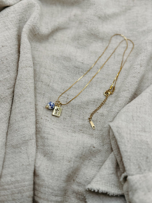 Present Bloom Necklace - Handmade Faith Necklace Simply Korena