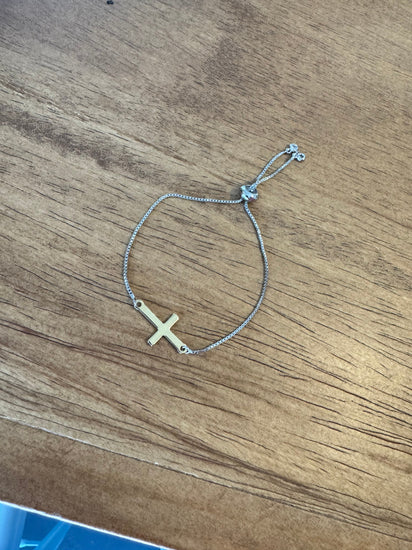 Two Tone Cross Bracelets Simply Korena