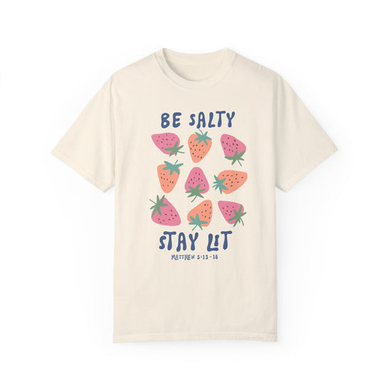 A Simply Korena shirt with an inspirational, faith-centered quote, promoting intentional living through a gentle, encouraging design