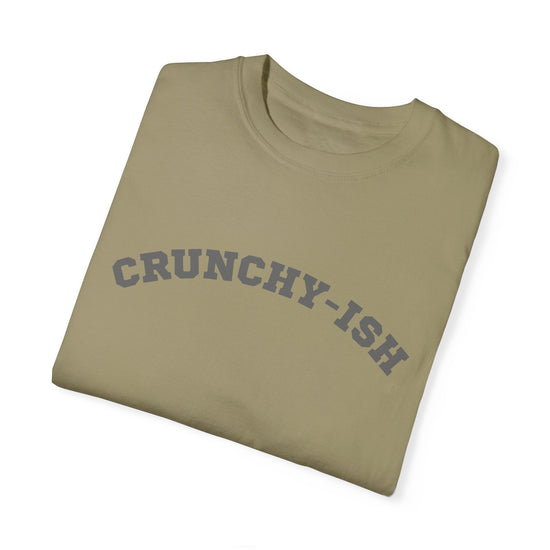 Crunchy-ish Mama Tee – Comfort Colors Natural Living Shirt Printify