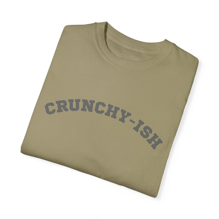 Crunchy-ish Mama Tee – Comfort Colors Natural Living Shirt Printify