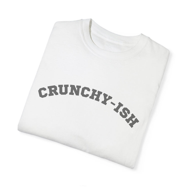 Crunchy-ish Mama Tee – Comfort Colors Natural Living Shirt Printify