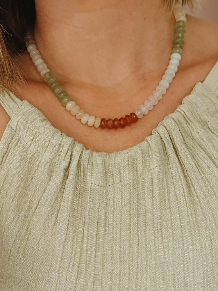 Meadow Gemstone Necklace Simply Korena