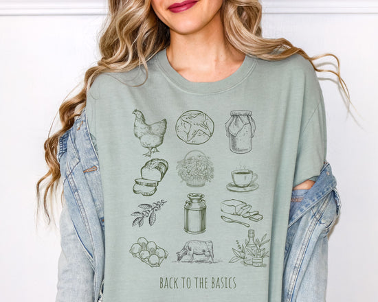 A Simply Korena shirt with an inspirational, faith-centered quote, promoting intentional living through a gentle, encouraging design