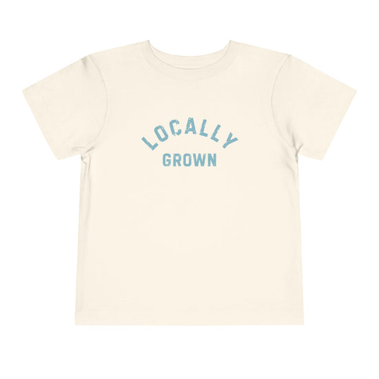 Locally Grown Toddler Tee – Farm Life Shirt for Small Town Littles Printify