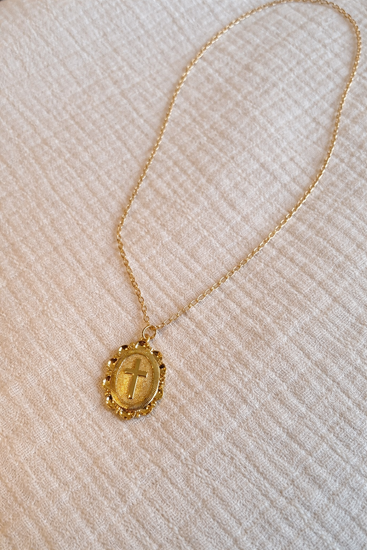 Daily Bread Necklace Set: 18k Gold Filled (can be worn separately) Simply Korena