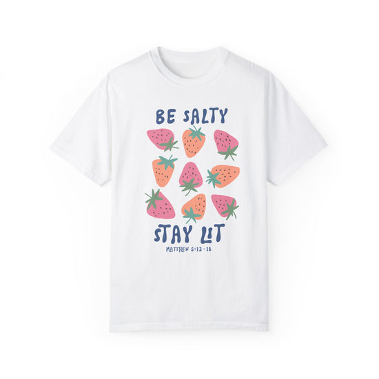 A Simply Korena shirt with an inspirational, faith-centered quote, promoting intentional living through a gentle, encouraging design