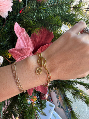 Vintage Toggle Charm Bracelet Simply Korena