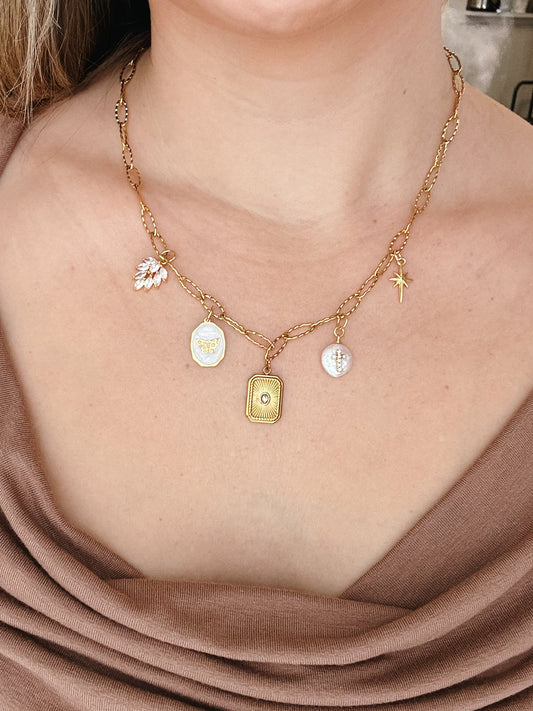 Christmas Charm Necklace Simply Korena