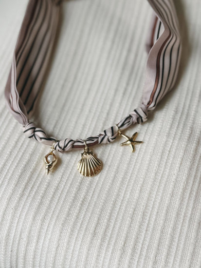 Seaside Scarf Necklace Simply Korena
