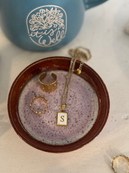 The Heirloom Initial Necklace Simply Korena