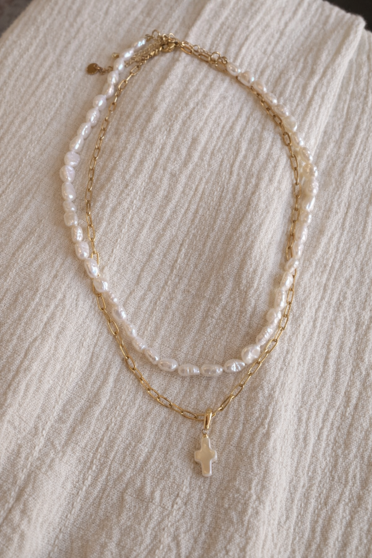The Beloved Pearl Cross Simply Korena