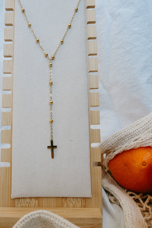 Faith Lariat  Necklace Simply Korena