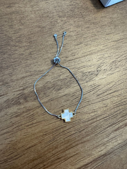 Two Tone Cross Bracelets Simply Korena