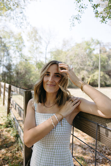 Pearl & Daisy Mommy and Me Bracelet Set Simply Korena