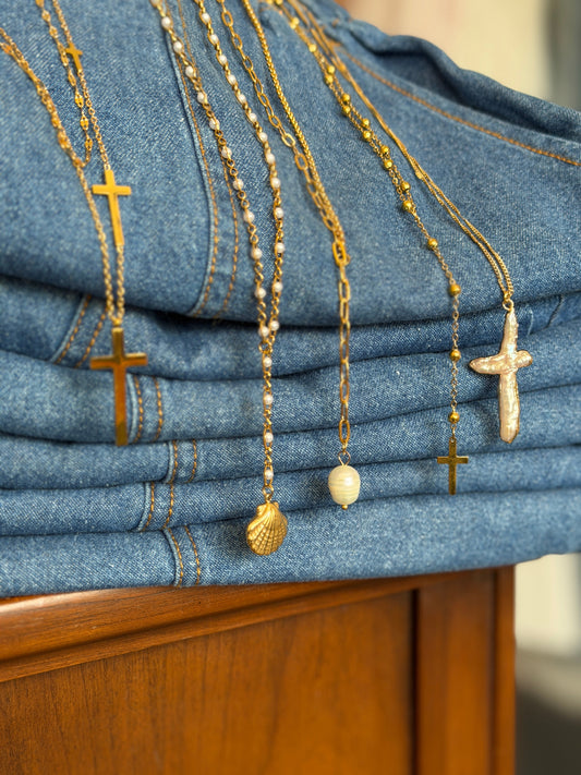 Faith Lariat  Necklace Simply Korena