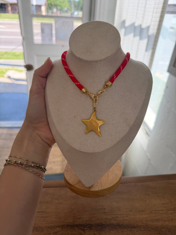 Stars and Stripes Necklace Simply Korena