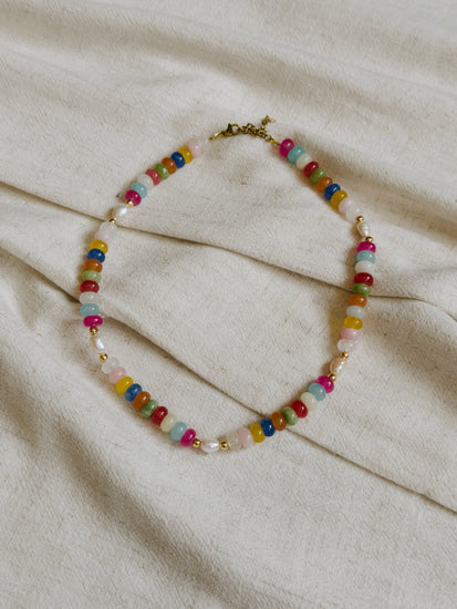 Soleil Beaded Necklace Simply Korena