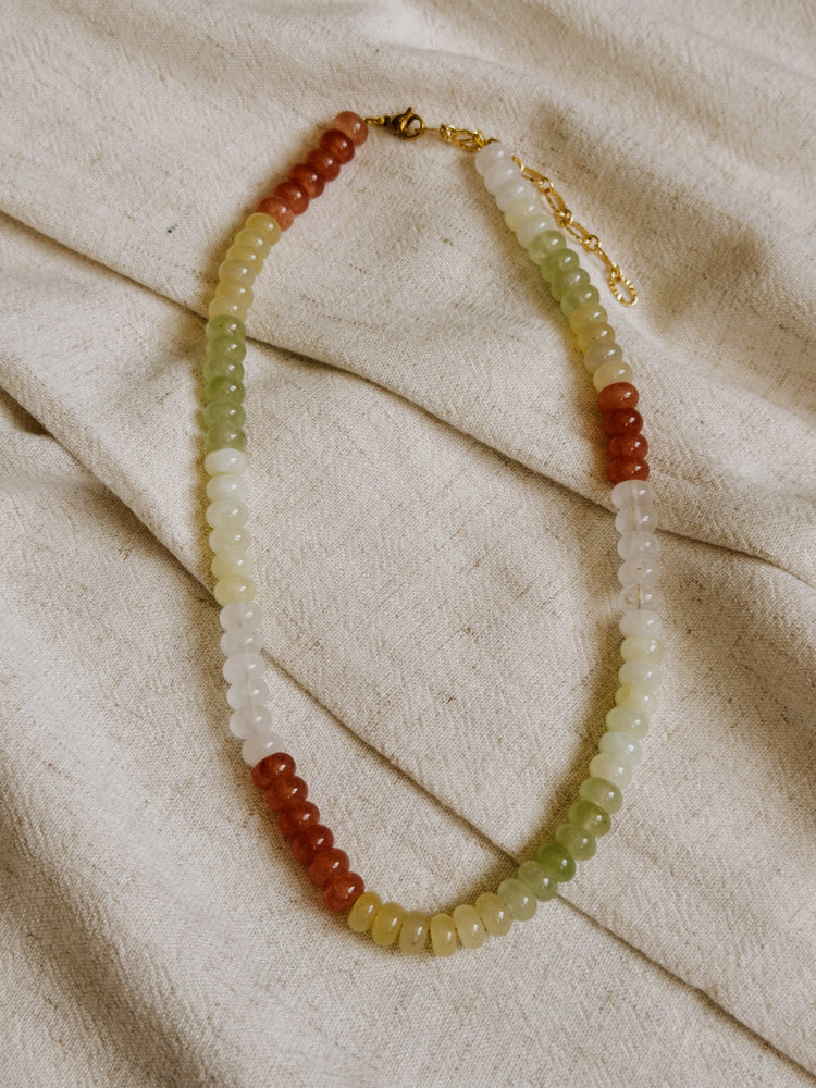 Meadow Gemstone Necklace Simply Korena
