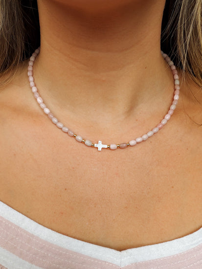 Gentle Grace Beaded Necklace Simply Korena