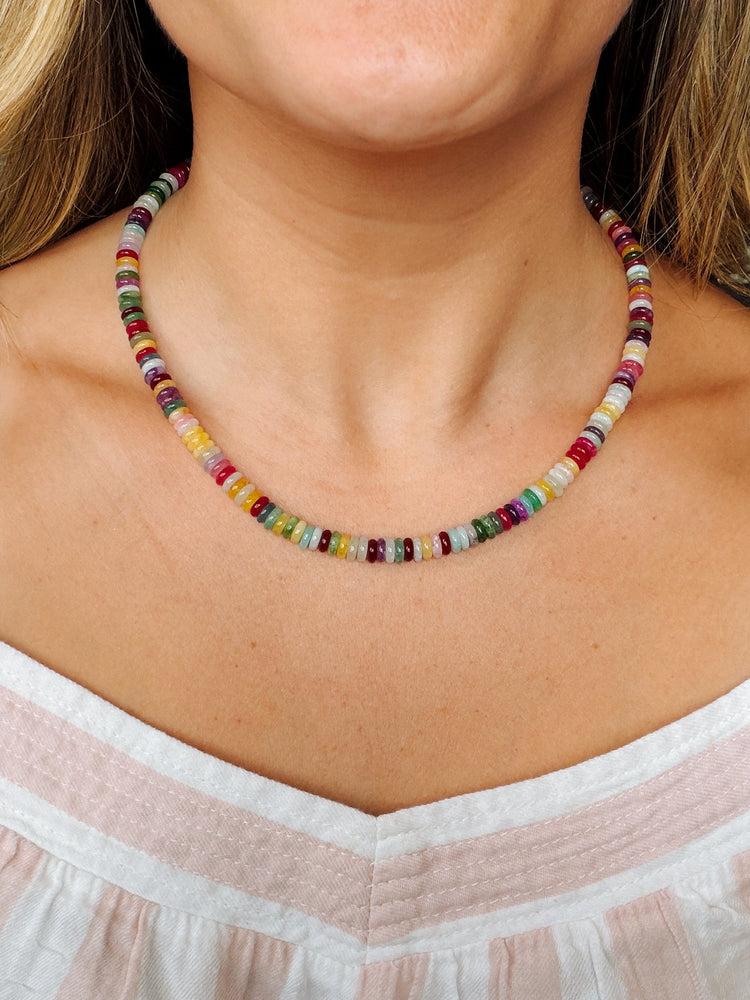 Confetti Beaded Necklace Simply Korena