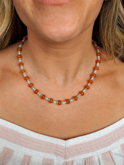 Laguna Beaded Necklace Simply Korena