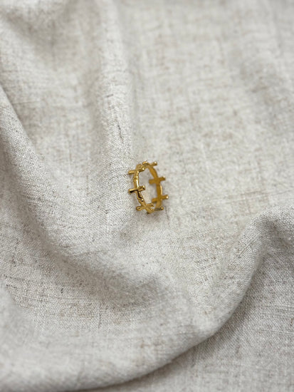 Abide Cross Ring (Adjustable) Simply Korena
