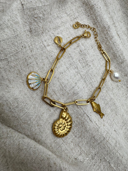 Through the Waters Charm Bracelet – A Symbol of Faith & Protection Simply Korena