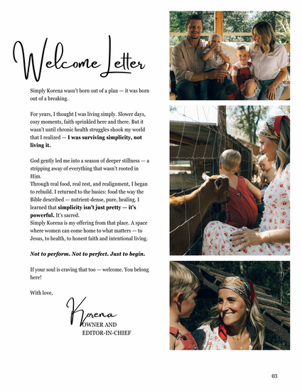 Simply Korena Magazine | May Edition Simply Korena