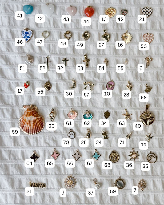 CHARMS for Custom Charm Necklace Simply Korena